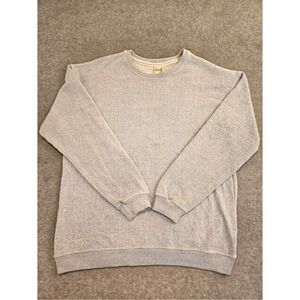 Pacific & Co. Men's Grey Salt & Pepper Crewneck Sweatshirt SZ XL